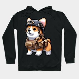 Tactical Corgi Hoodie